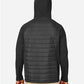 CORE365 CE808 Unisex Techno Lite Hybrid Hooded Jacket - Back view