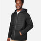 CORE365 CE808 Unisex Techno Lite Hybrid Hooded Jacket - Side view