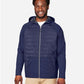 CORE365 CE808 Unisex Techno Lite Hybrid Hooded Jacket - Front view