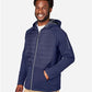CORE365 CE808 Unisex Techno Lite Hybrid Hooded Jacket - Side view