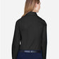 Devon & Jones D620W Women's Crown Collection? Broadcloth Woven Dress Shirt - Back view