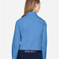 Devon & Jones D620W Women's Crown Collection? Broadcloth Woven Dress Shirt - Back view