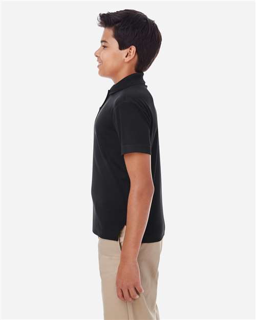 CORE365 88181Y Youth Origin Performance Piqu·Polo - Side view