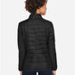 CORE365 CE700W Women's Prevail Packable Puffer Jacket - Back view