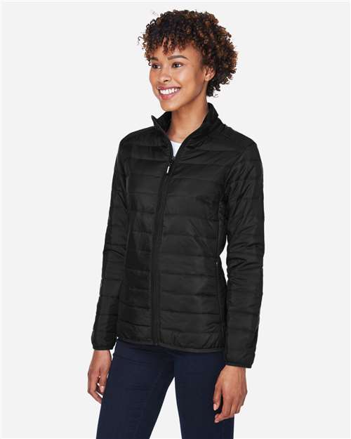 CORE365 CE700W Women's Prevail Packable Puffer Jacket - Side view
