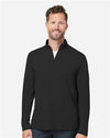Devon & Jones DG425 Men's Raleigh Stretch Quarter-Zip Pullover - Front view