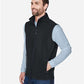 CORE365 CE701 Men's Cruise Two-Layer Fleece Bonded Soft Shell Vest - Side view