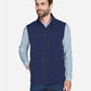 CORE365 CE701 Men's Cruise Two-Layer Fleece Bonded Soft Shell Vest - Front view