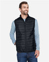 CORE365 CE702 Men's Prevail Packable Puffer Vest - Front view
