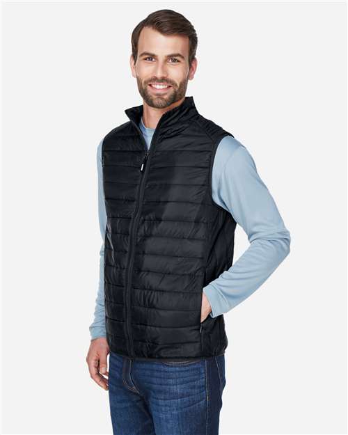 CORE365 CE702 Men's Prevail Packable Puffer Vest - Side view