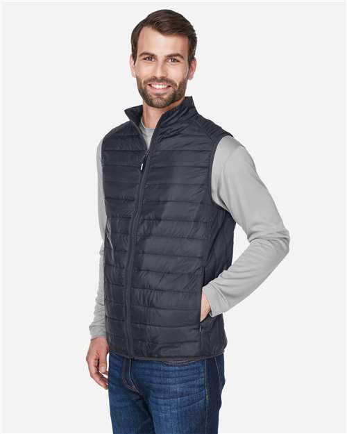 CORE365 CE702 Men's Prevail Packable Puffer Vest - Side view