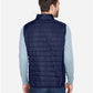 CORE365 CE702 Men's Prevail Packable Puffer Vest - Back view