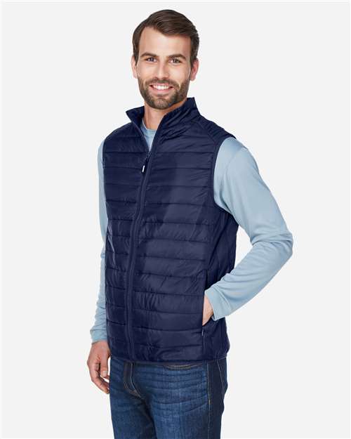 CORE365 CE702 Men's Prevail Packable Puffer Vest - Side view