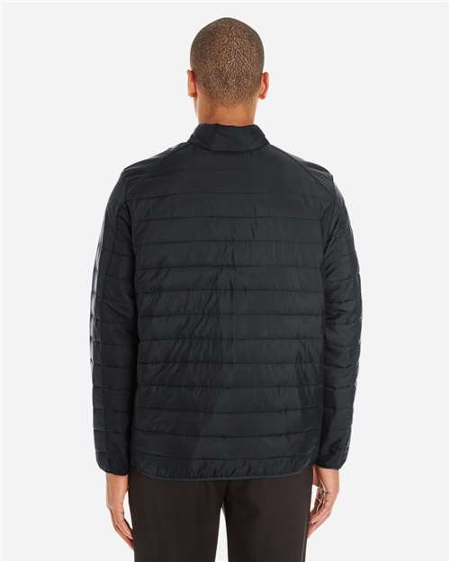 CORE365 CE700 Men's Prevail Packable Puffer Jacket - Back view