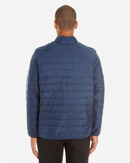 CORE365 CE700 Men's Prevail Packable Puffer Jacket - Back view