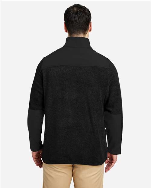 CORE365 CE890 Men's Journey Summit Hybrid Full-Zip - Back view