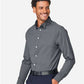 Devon & Jones DG505 Men's CrownLux Performance? Spencer Poplin Dress Shirt - Side view