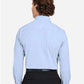 Devon & Jones DG537 Men's CrownLux Performance? Microstripe Dress Shirt - Back view