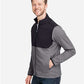 CORE365 CE74 Men's Venture Heathered Stripe Hybrid Jacket - Side view
