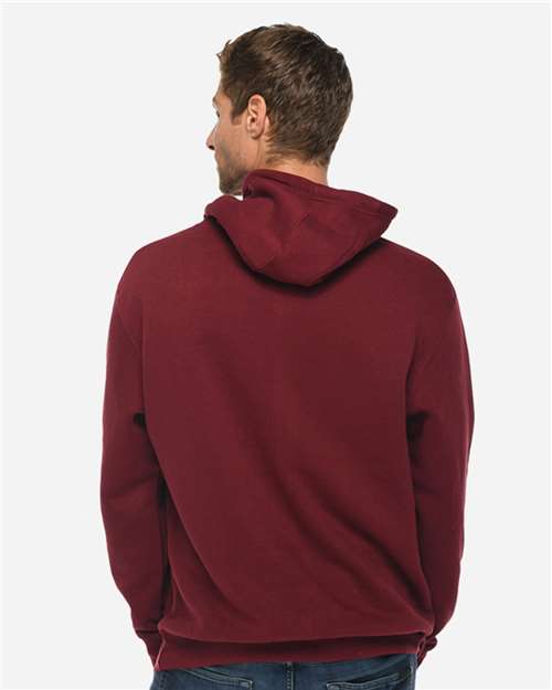 Lane Seven LS14001 Unisex Premium Hoodie Sweatshirt - Back view