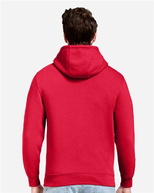 Lane Seven LS14001 Unisex Premium Hoodie Sweatshirt - Back view