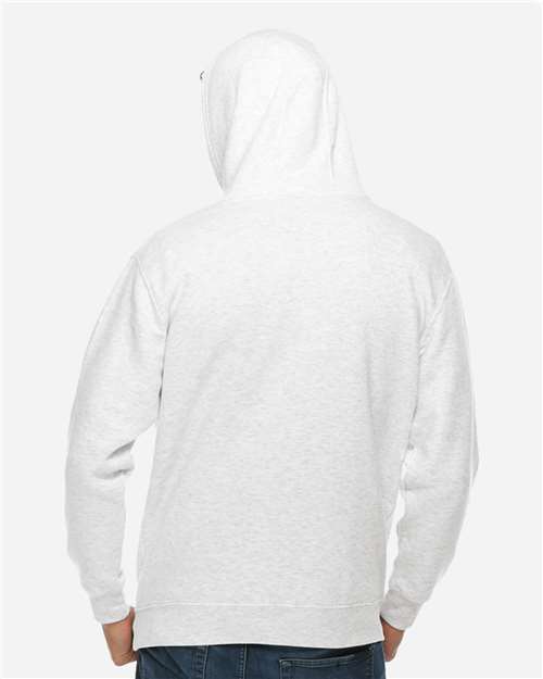 Lane Seven LS14001 Unisex Premium Hoodie Sweatshirt - Back view