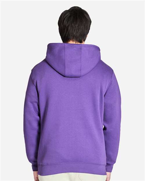 Lane Seven LS14001 Unisex Premium Hoodie Sweatshirt - Back view