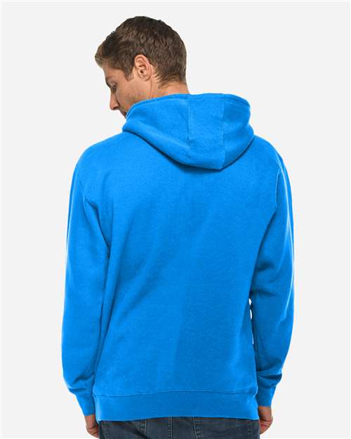 Lane Seven LS14001 Unisex Premium Hoodie Sweatshirt - Back view