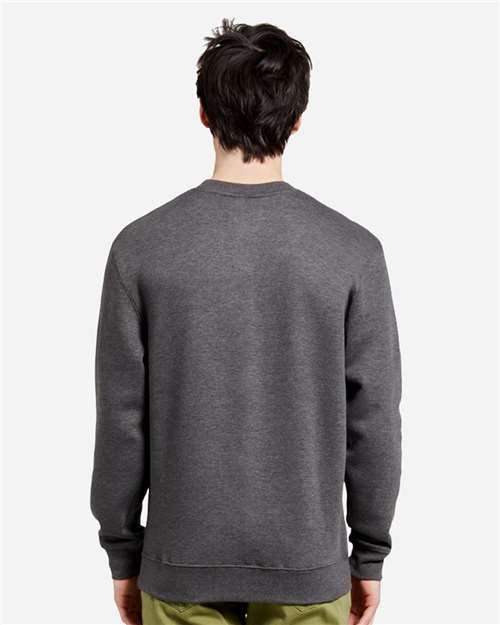 Lane Seven LS14004 Unisex Premium Crewneck Sweatshirt - Back view