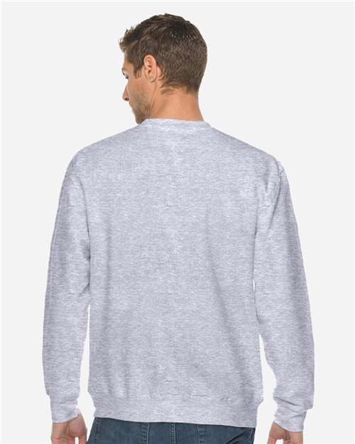 Lane Seven LS14004 Unisex Premium Crewneck Sweatshirt - Back view