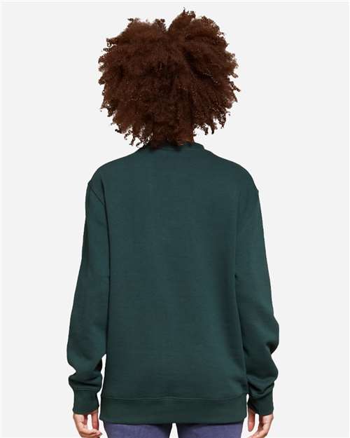 Lane Seven LS14004 Unisex Premium Crewneck Sweatshirt - Back view