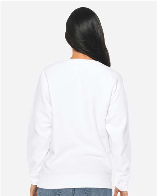 Lane Seven LS14004 Unisex Premium Crewneck Sweatshirt - Back view