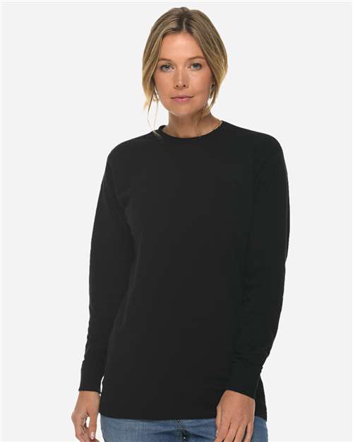 Lane Seven LS15009 Unisex Heavyweight Long Sleeve Tee - Front view