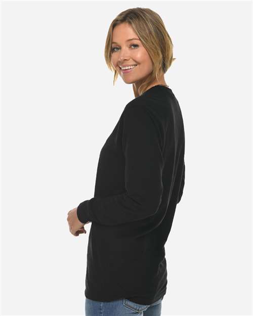 Lane Seven LS15009 Unisex Heavyweight Long Sleeve Tee - Side view