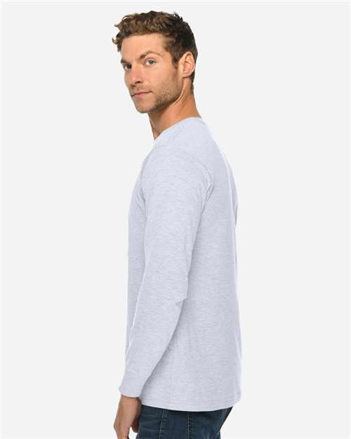 Lane Seven LS15009 Unisex Heavyweight Long Sleeve Tee - Side view