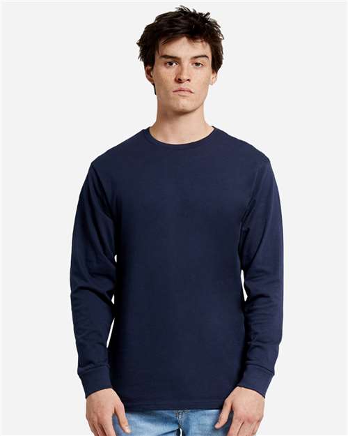 Lane Seven LS15009 Unisex Heavyweight Long Sleeve Tee - Front view