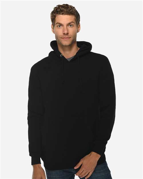 Lane Seven LS19001 Unisex Heavyweight Hoodie Sweatshirt - Front view