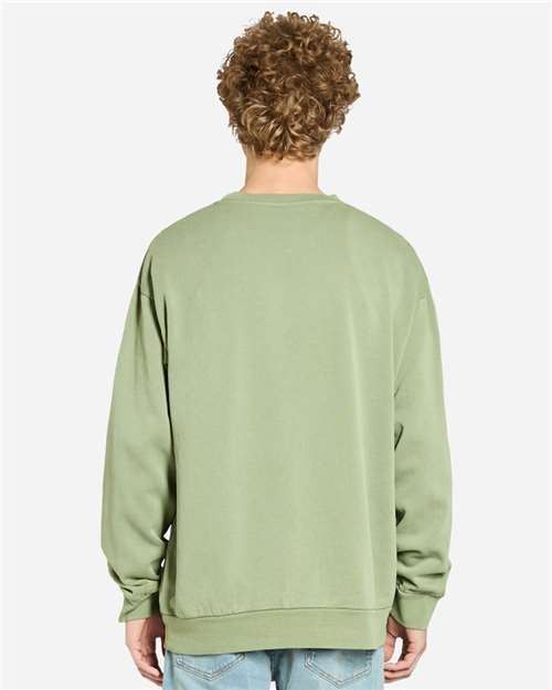 Lane Seven LS16004 Unisex Urban Crewneck Sweatshirt - Back view