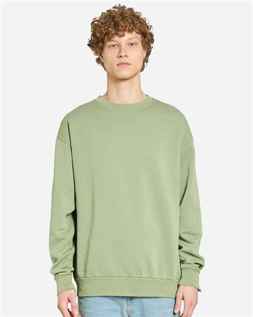 Lane Seven LS16004 Unisex Urban Crewneck Sweatshirt - Front view