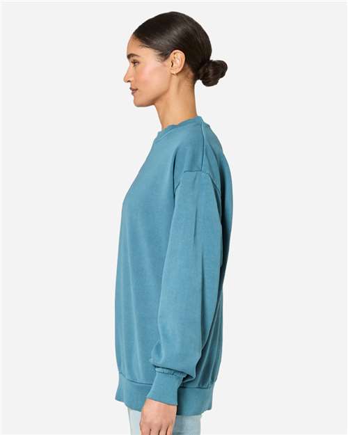 Lane Seven LS16004 Unisex Urban Crewneck Sweatshirt - Side view