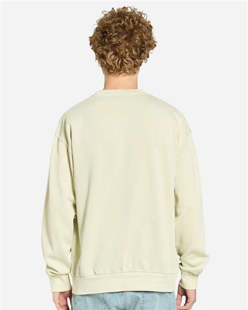 Lane Seven LS16004 Unisex Urban Crewneck Sweatshirt - Back view