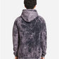 Lane Seven LST004 Unisex Vintage Raglan Hoodie Sweatshirt - Back view