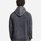 Lane Seven LST004 Unisex Vintage Raglan Hoodie Sweatshirt - Back view