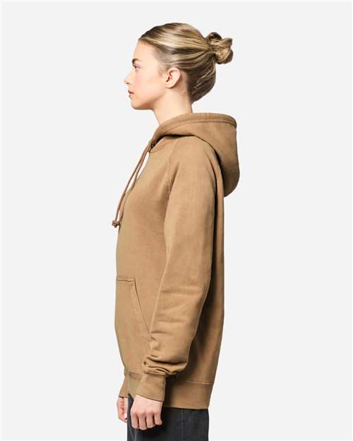 Lane Seven LST004 Unisex Vintage Raglan Hoodie Sweatshirt - Side view