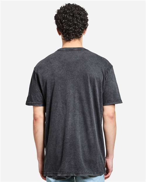Lane Seven LST002 Unisex Vintage Tee - Back view