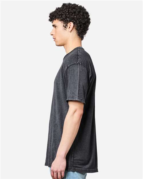 Lane Seven LST002 Unisex Vintage Tee - Side view