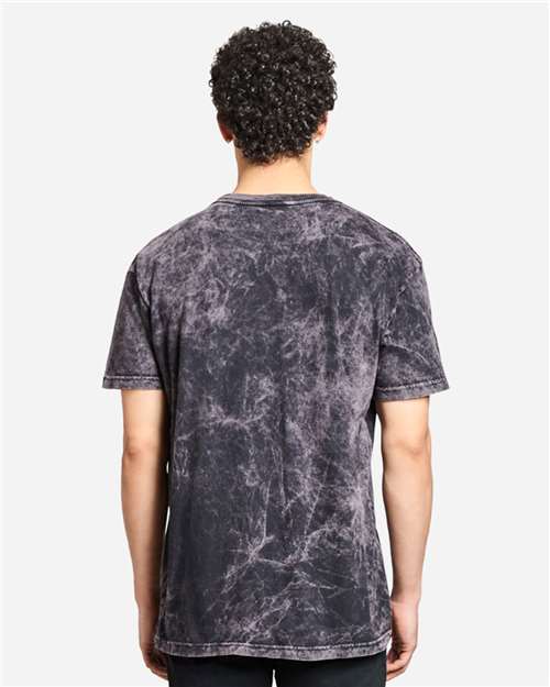 Lane Seven LST002 Unisex Vintage Tee - Back view