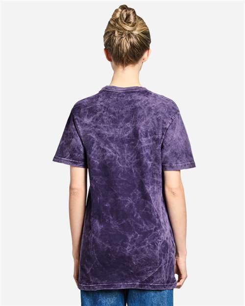 Lane Seven LST002 Unisex Vintage Tee - Back view