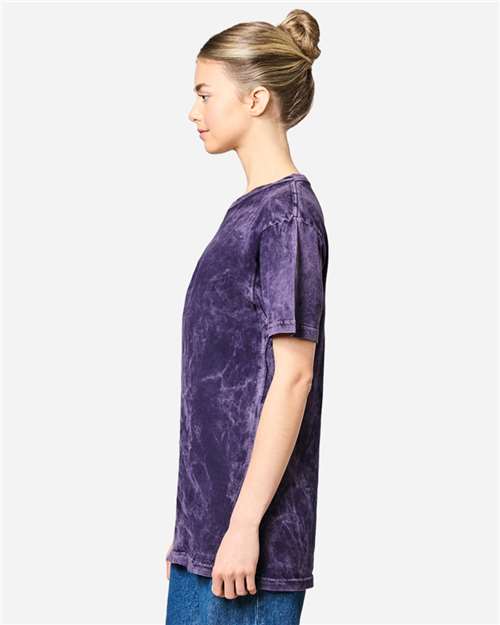 Lane Seven LST002 Unisex Vintage Tee - Side view