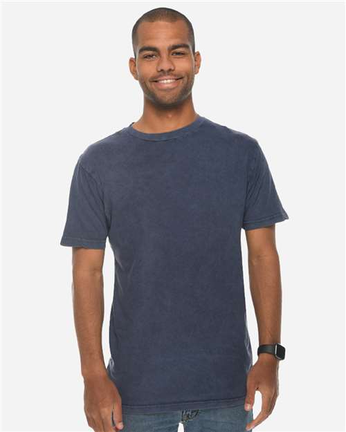 Lane Seven LST002 Unisex Vintage Tee - Front view